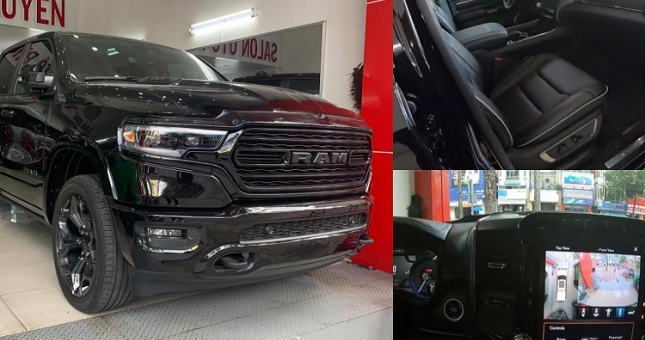 Cận cảnh chiếc Ram 1500 vừa về Việt Nam, giá không dưới 4 tỷ